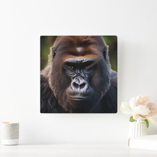 Wall clock スクエア壁時計 (ホーム)