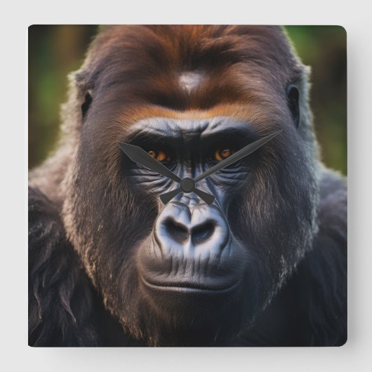 Wall clock スクエア壁時計 (正面)