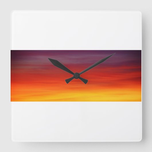 Wall Clock スクエア壁時計 (正面)