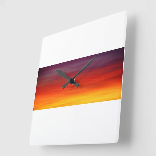 Wall Clock スクエア壁時計 (傾斜)