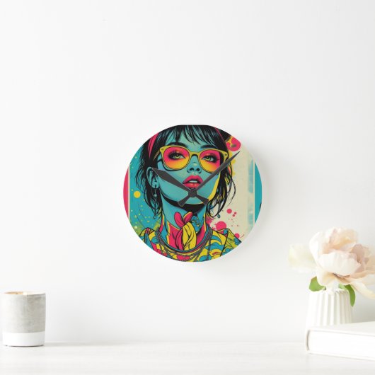 Wall Clock ラウンド壁時計 (ホーム)