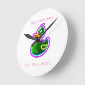 Wall Clock ラウンド壁時計 (傾斜)