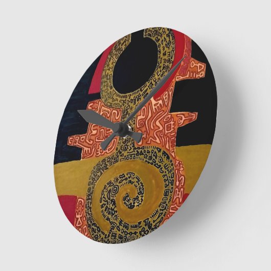 Wall Clock ラウンド壁時計 (傾斜)