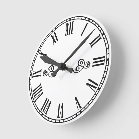 Wall Clock ラウンド壁時計 (傾斜)