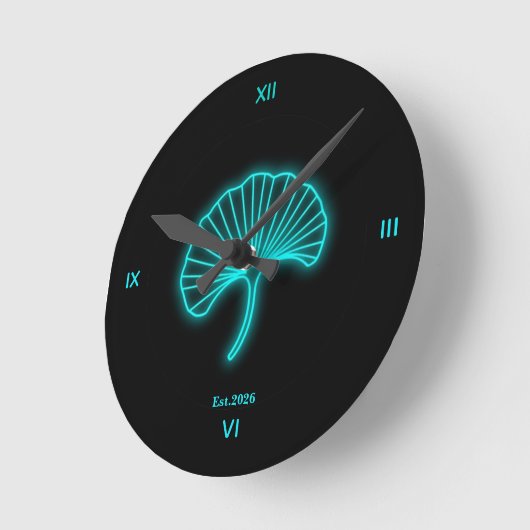 Wall Clock ラウンド壁時計 (傾斜)