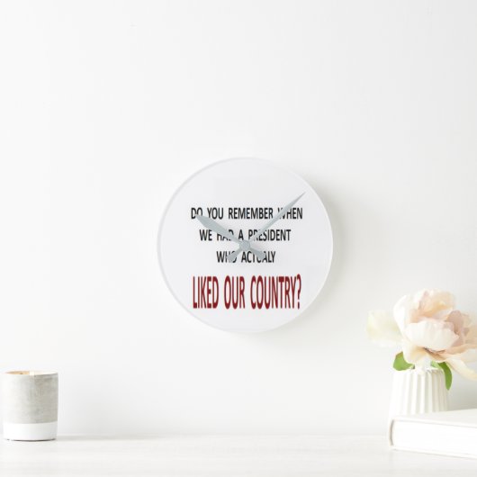 Wall Clock ラウンド壁時計 (ホーム)