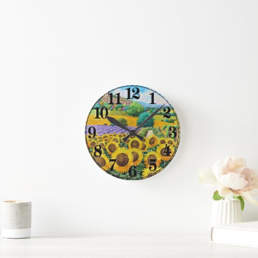 Wall clock ラウンド壁時計 (ホーム)