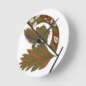 Wall Clock ラウンド壁時計 (傾斜)