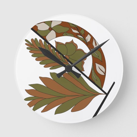 Wall Clock ラウンド壁時計 (正面)