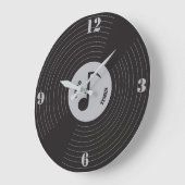 wall clock ラージ壁時計 (傾斜)