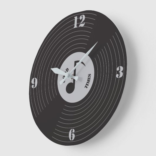 wall clock ラージ壁時計 (傾斜)