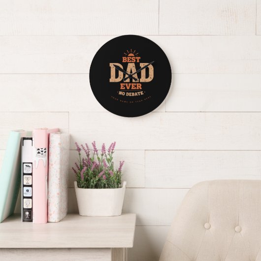 Wall Clock ラージ壁時計 (読書スペース)