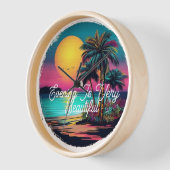 wall clock 壁時計 (傾斜)