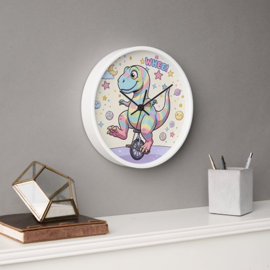 Wall Clock, 10" Round Natural Wood Frame 壁時計 (オフィス)