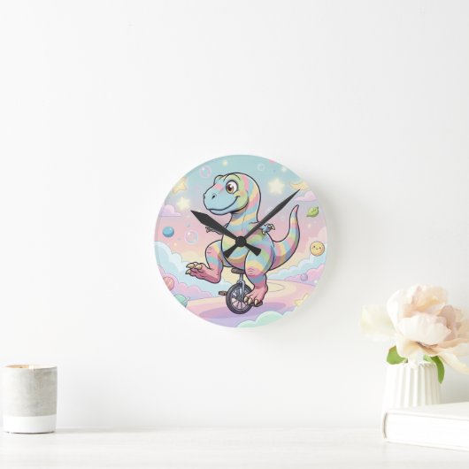 Wall Clock, 8" Round Acrylic ラウンド壁時計 (ホーム)