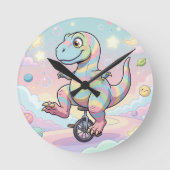 Wall Clock, 8" Round Acrylic ラウンド壁時計 (正面)