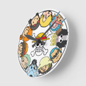 Wall clock- Anime theme  ラウンド壁時計 (傾斜)