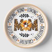 Wall clock as a gift for mum on her day 壁時計 (正面)