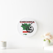 Wall Clock Chechnya ラウンド壁時計 (ホーム)
