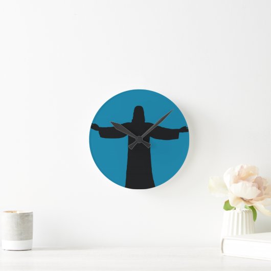 Wall Clock  jesus christ  ラウンド壁時計 (ホーム)