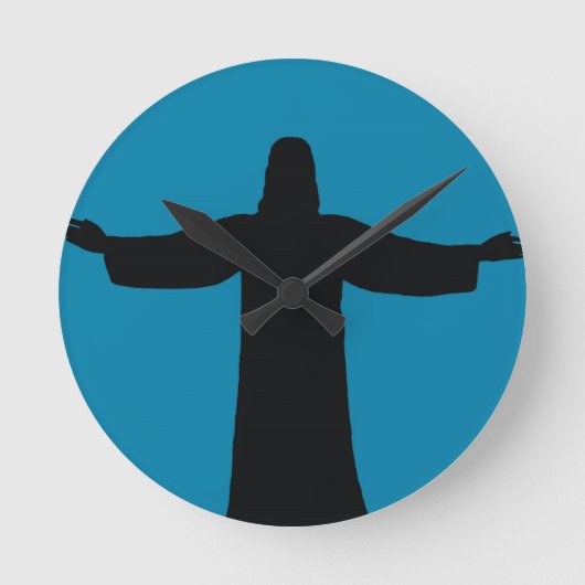 Wall Clock  jesus christ  ラウンド壁時計 (正面)