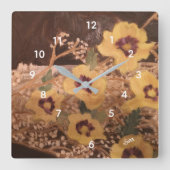 Wall Clock : Still Life スクエア壁時計 (正面)