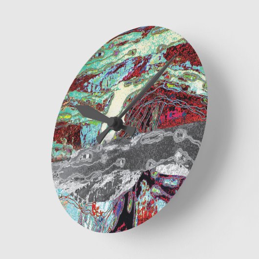 Wall Clock – Strata Pulse ラウンド壁時計 (傾斜)