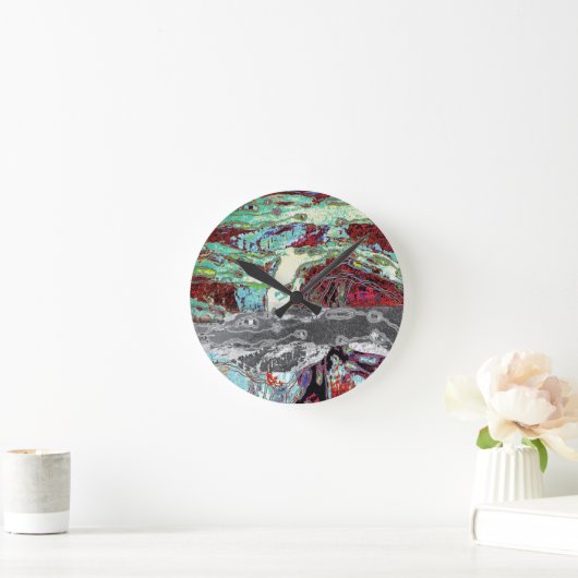 Wall Clock – Strata Pulse ラウンド壁時計 (ホーム)