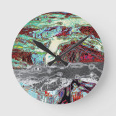 Wall Clock – Strata Pulse ラウンド壁時計 (正面)