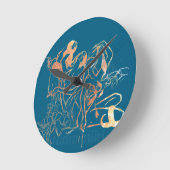 WALL CLOCK studio miiri ラウンド壁時計 (傾斜)