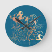 WALL CLOCK studio miiri ラウンド壁時計 (正面)