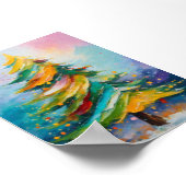 Wall decor poster design  ポスター (角)