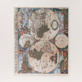 Wall Map of the World By Cornelis Danckerts ジグソーパズル (縦)