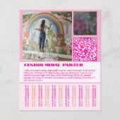 Wall Mural painter チラシ (正面)