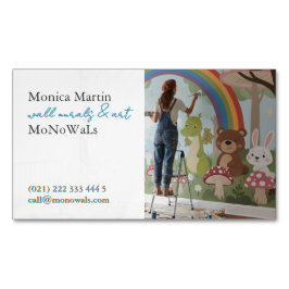 Wall Mural Painter  マグネット名刺