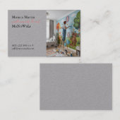 Wall Mural Painter  名刺 (正面/裏面)