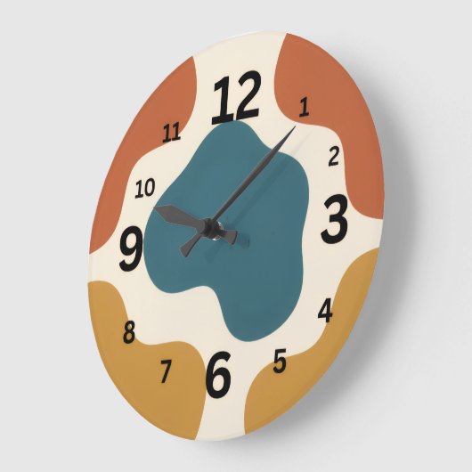 wall nursery clocks ラージ壁時計 (傾斜)