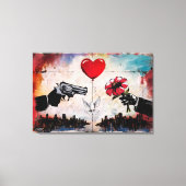 Wall of Dissension キャンバスプリント (正面)