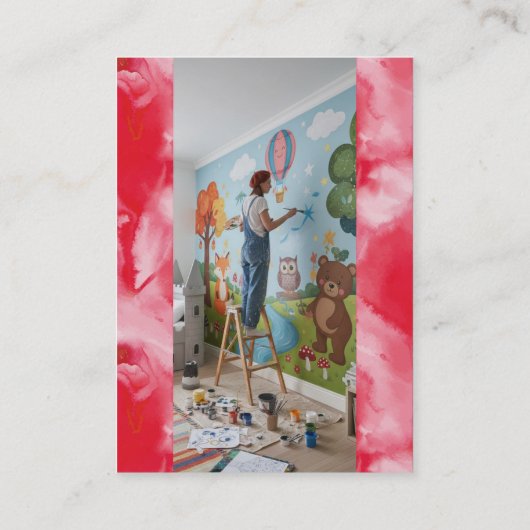 Wall Painter  名刺 (裏面)