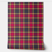 Wall Paper - Red, Yellow and Green Tartan 壁紙 (ほどく)