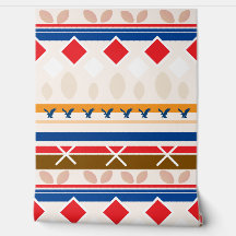 Wall Paper - Teepee Colourful Design