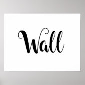Wall Poster ポスター (正面)