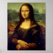 Wall Poster of Mona Lisa Print ポスター (正面)