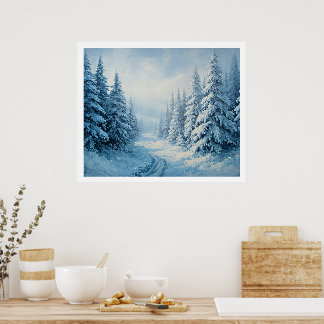 Wall Poster – Tranquil Nature-Inspired Home ポスター