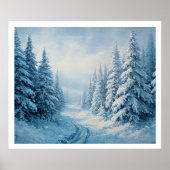 Wall Poster – Tranquil Nature-Inspired Home ポスター (正面)