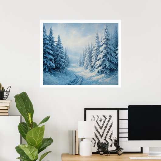 Wall Poster – Tranquil Nature-Inspired Home ポスター (ホームオフィス)