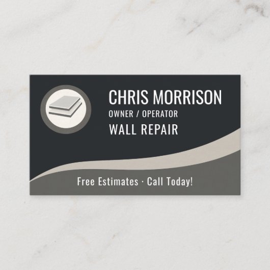 Wall Repair Professional 名刺 (正面)