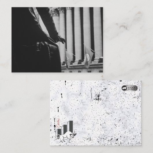 Wall Street ノートカード (正面/裏面)