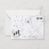 Wall Street ノートカード (裏面)