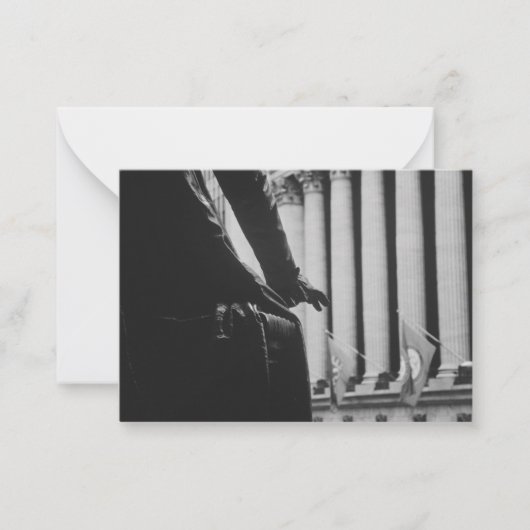 Wall Street ノートカード (正面)